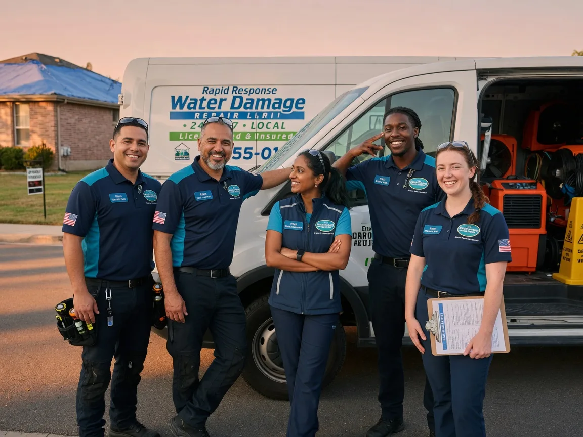 Water Damage Restoration company in Normangee, TX